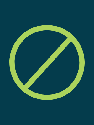 icon symbol for no
